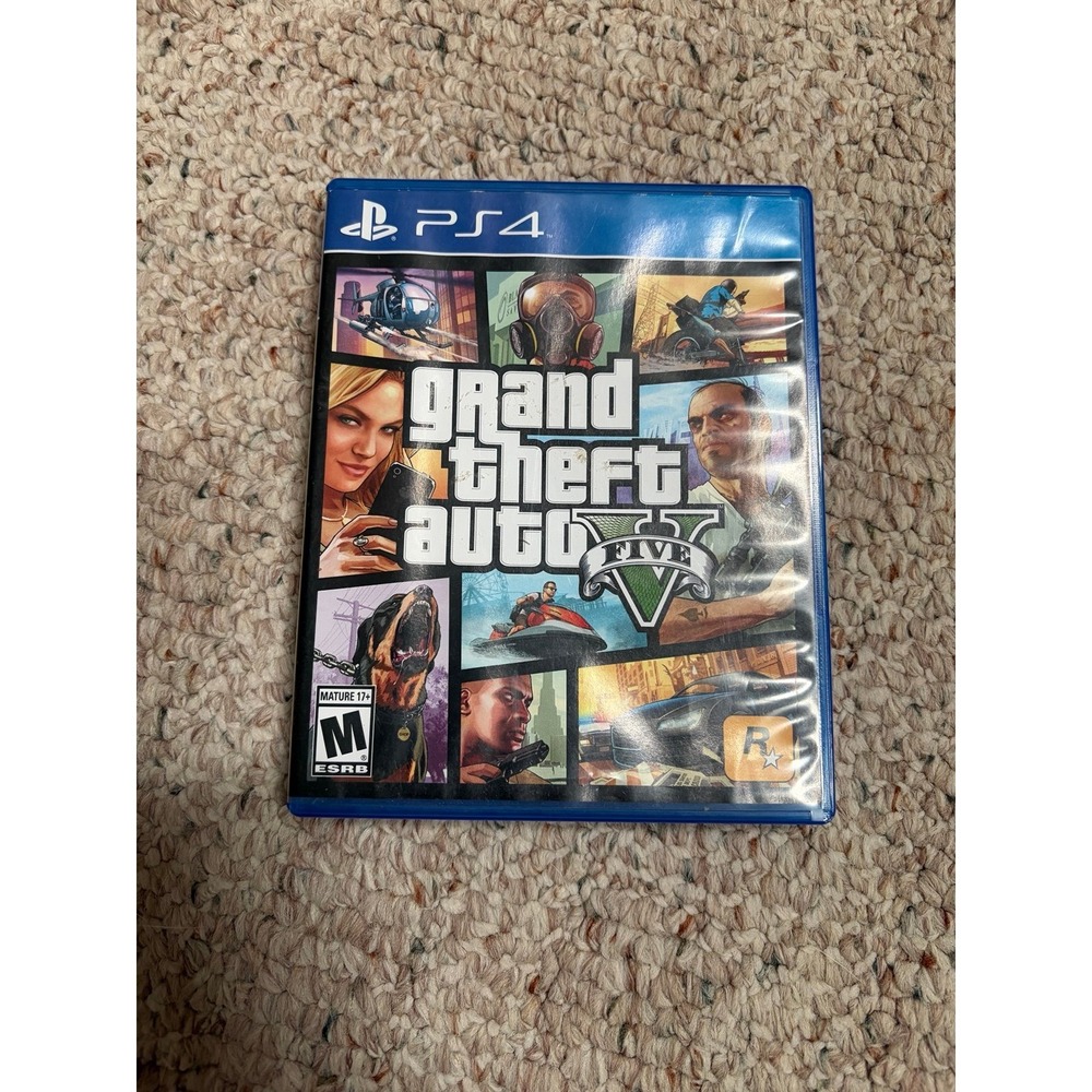 Grand Theft Auto V PlayStation 4  -  No Scratches